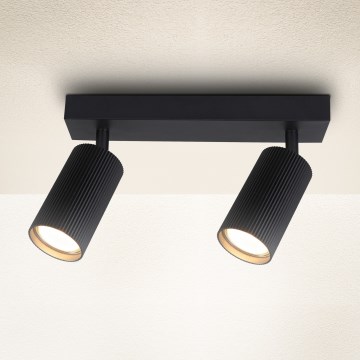 Brilagi - Deckenspot SELE MODERN 2xGU10/30W/230V schwarz