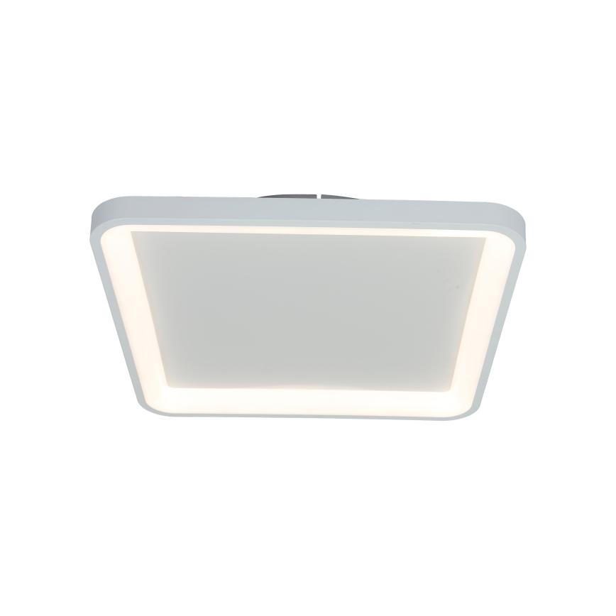 Brilagi - dimmbare LED-Deckenleuchte FALCON SLIM LED/50W/230V 3000-6500K 50x50 cm weiß + Fernbedienung