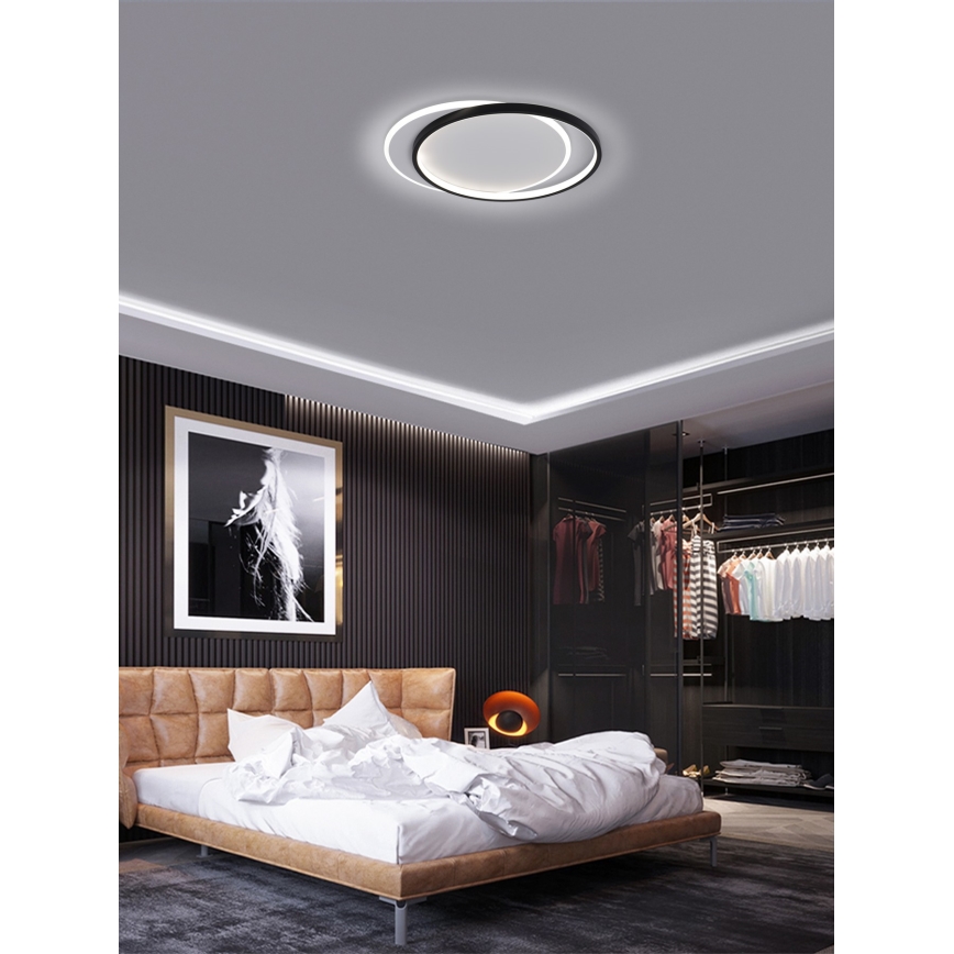 Brilagi - Dimmbare LED-Deckenleuchte FLARE LED/48W/230V 39,5x45 cm 3000/4000/6000K + Fernbedienung