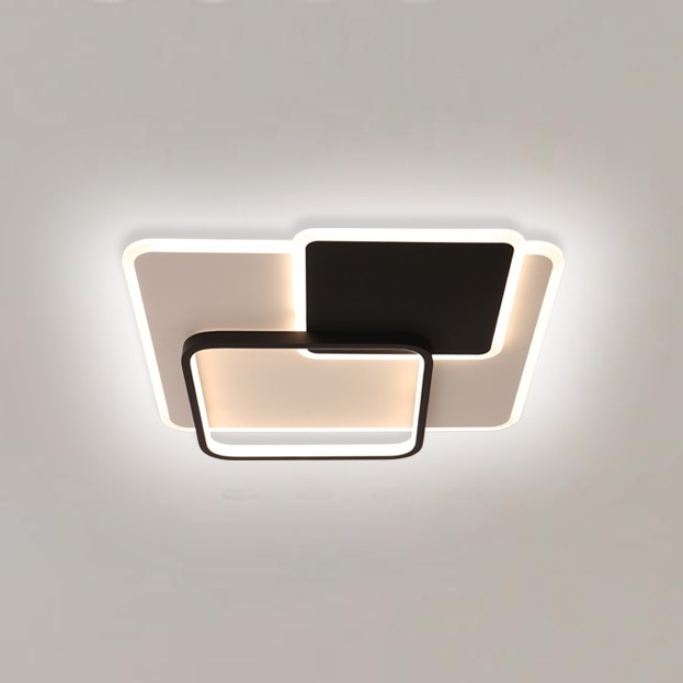Brilagi - dimmbare LED-Deckenleuchte FLARE LED/64W/230V 45x45 cm 3000/4000/6000K + Fernbedienung