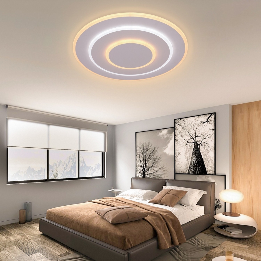 Brilagi - Dimmbare LED-Deckenleuchte MODERN LED/58W/230V 2700-6500K d 46,3 cm + Fernbedienung