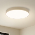 Brilagi - dimmbare LED-Deckenleuchte POOL SMART LED/48W/230V 3000-6000K Ø 40 cm Wi-Fi Tuya beige + Fernbedienung