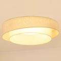 Brilagi - Dimmbare LED-Deckenleuchte SHINE LED/24W/230V Ø 60 cm 3000/4000/6500 K cremefarben + Fernbedienung