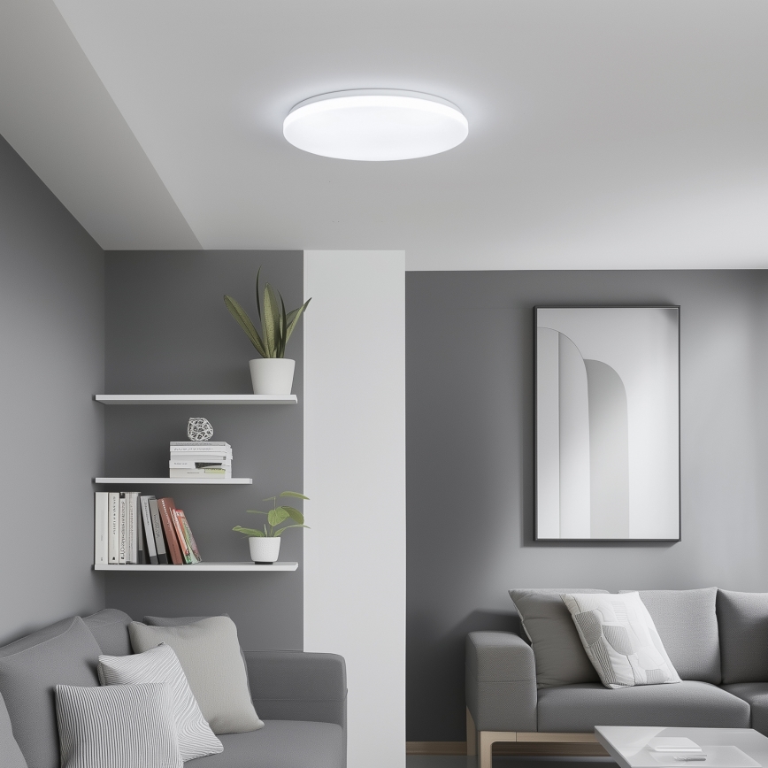 Brilagi - SMART dimmbare LED-Deckenleuchte LED/24W/230V Ø 38 cm 2700-6500K Wi-Fi Tuya + Fernbedienung