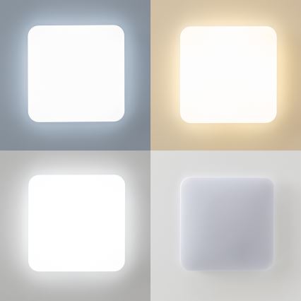 Brilagi - SMART dimmbare Deckenleuchte LED/28W/230V 43x43 cm 2700-6500K Wi-Fi Tuya + Fernbedienung