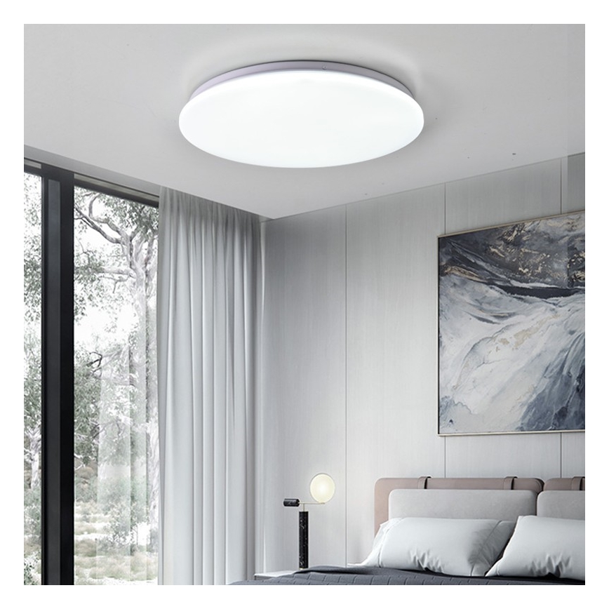Brilagi - LED dimmbare Deckenleuchte SMART LED/36W/230V Ø 48 cm 2700-6500K Wi-Fi Tuya + Fernbedienung