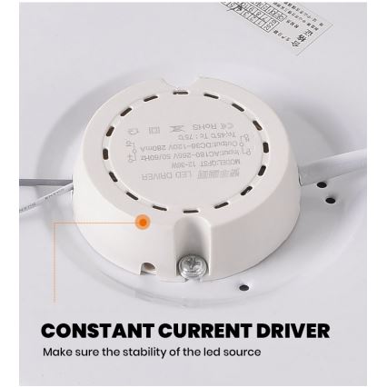 Brilagi - LED dimmbare Deckenleuchte SMART LED/36W/230V Ø 48 cm 2700-6500K Wi-Fi Tuya + Fernbedienung