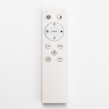 Brilagi - SMART dimmbare LED-Deckenleuchte LED/36W/230V 53x53 cm 2700-6500K Wi-Fi Tuya + Fernbedienung