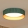 Brilagi - Dimmbare LED-Deckenleuchte VEGAS SHINE LED/24W/230V Ø 45 cm 3000/4000/6500K strohgrün/gold + Fernbedienung
