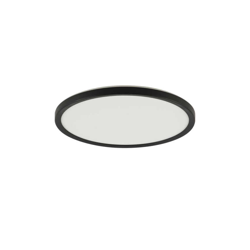 Brilagi - dimmbare LED-Deckenleuchte ULTRA SLIM LED/18W/230V 2700-6500K Ø 30 cm schwarz + Fernbedienung