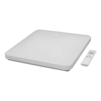 Brilagi - dimmbare LED-Deckenleuchte VELVET SQUARE LED/24W/230V 43x43 cm 3000/4000/6500K + Fernbedienung schwarz