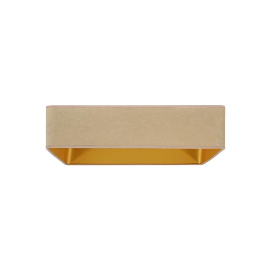 Brilagi - LED-dimmbare Deckenleuchte VELVET SQUARE LED/24W/230V 43x43 cm 3000/4000/6500K + Fernbedienung beige