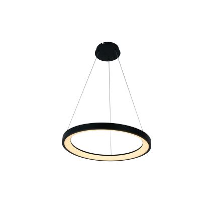 Brilagi - LED-dimmbar Pendelleuchte mit Seilabhängung FALCON SLIM LED/42W/230V 3000-6500K pr. 50 cm schwarz + Fernbedienung