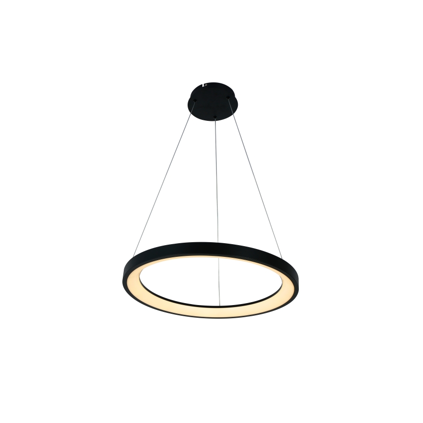 Brilagi - LED-dimmbar Pendelleuchte mit Seilabhängung FALCON SLIM LED/42W/230V 3000-6500K pr. 50 cm schwarz + Fernbedienung