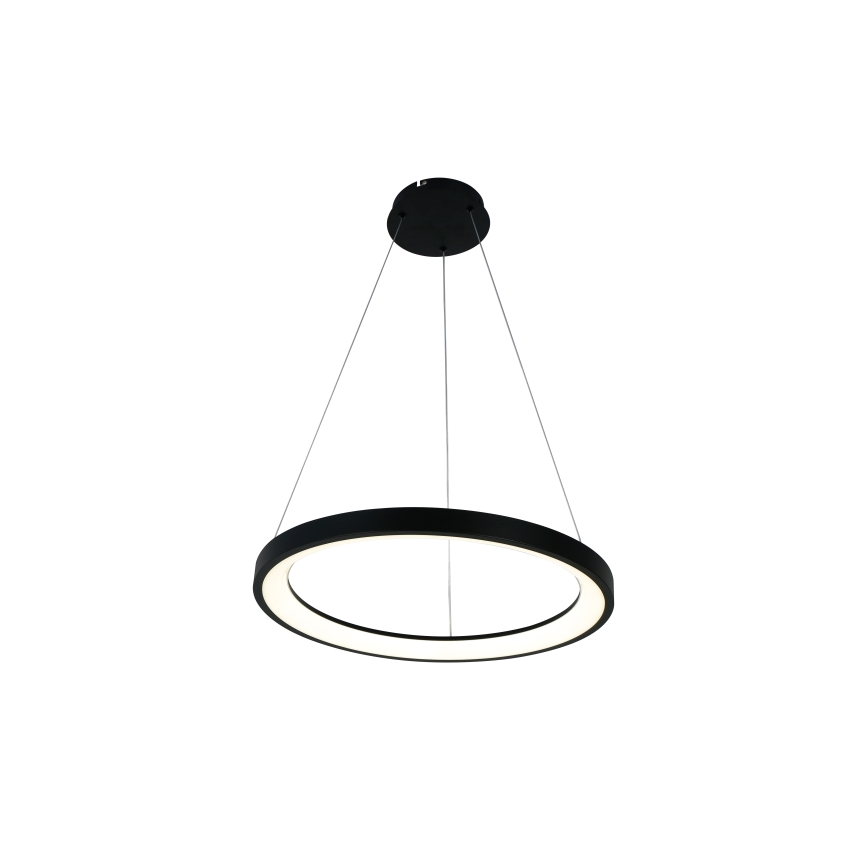 Brilagi - LED-dimmbar Pendelleuchte mit Seilabhängung FALCON SLIM LED/42W/230V 3000-6500K pr. 50 cm schwarz + Fernbedienung