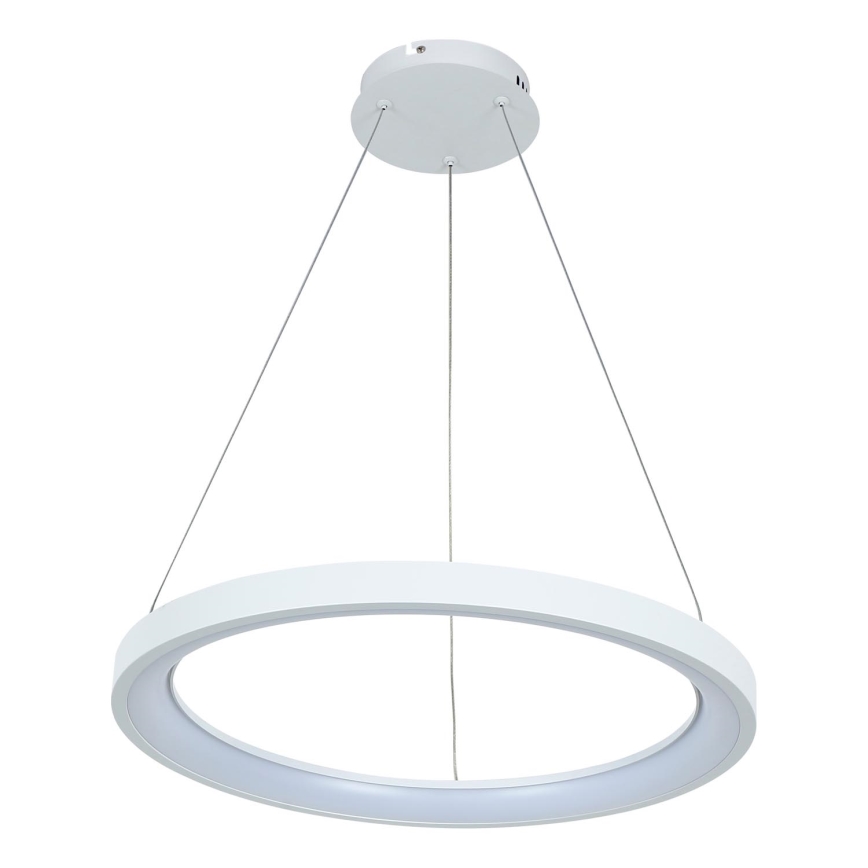Brilagi - Dimmbare LED-Pendelleuchte an Seil FALCON SLIM LED/42W/230V 3000-6500K Ø 50 cm weiß + Fernbedienung