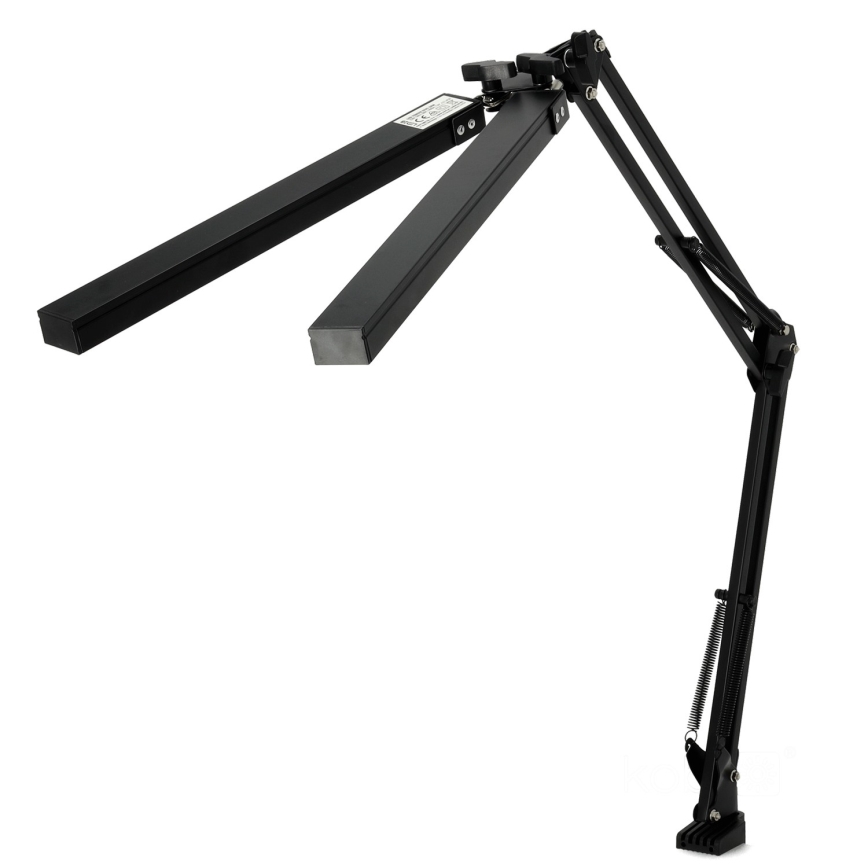 Brilagi - Dimmbare, flexible LED-Tischleuchte VARIO 2xLED/14W/230V 3000-6000K schwarz