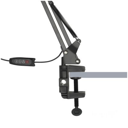 Brilagi - Dimmbare, flexible LED-Tischleuchte VARIO 2xLED/14W/230V 3000-6000K schwarz