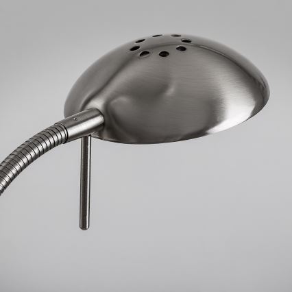 Brilagi - Dimmbare Stehleuchte SCARLETT 1xR7s/230W/230V + 1xG9/40W mattchrom