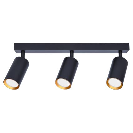 Brilagi - dimmbarer LED-Einbaustrahler SELE 3xGU10/6,5W/230V 2700-6500K schwarz/gold