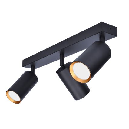 Brilagi - dimmbarer LED-Einbaustrahler SELE 3xGU10/6,5W/230V 2700-6500K schwarz/gold