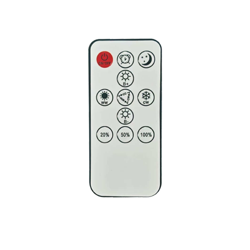 Brilagi - LED-dimmbare Deckenleuchte ULTRA SLIM LED/18W/230V 2700-6500K 30x30 cm schwarz + Fernbedienung