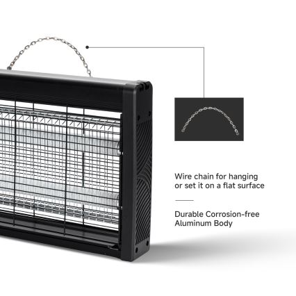 Brilagi - Elektrischer Insektenvernichter 2xUV/10W/230V 60 m2
