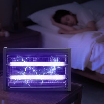 Brilagi - Elektrischer Insektenvernichter 2xUV/18W/230V 100 m2