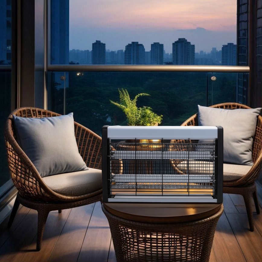 Brilagi - Elektrischer Insektenvernichter 2xUV/18W/230V für 100 m2