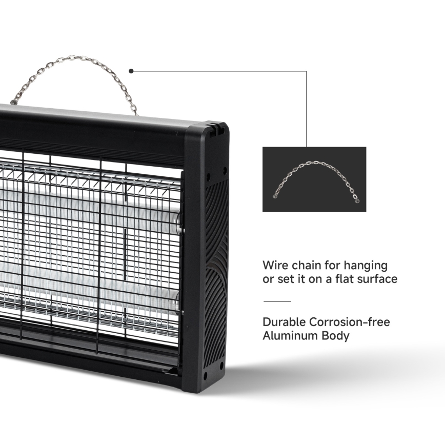 Brilagi - Elektrischer Insektenvernichter 2xUV/20W/230V 100 m2