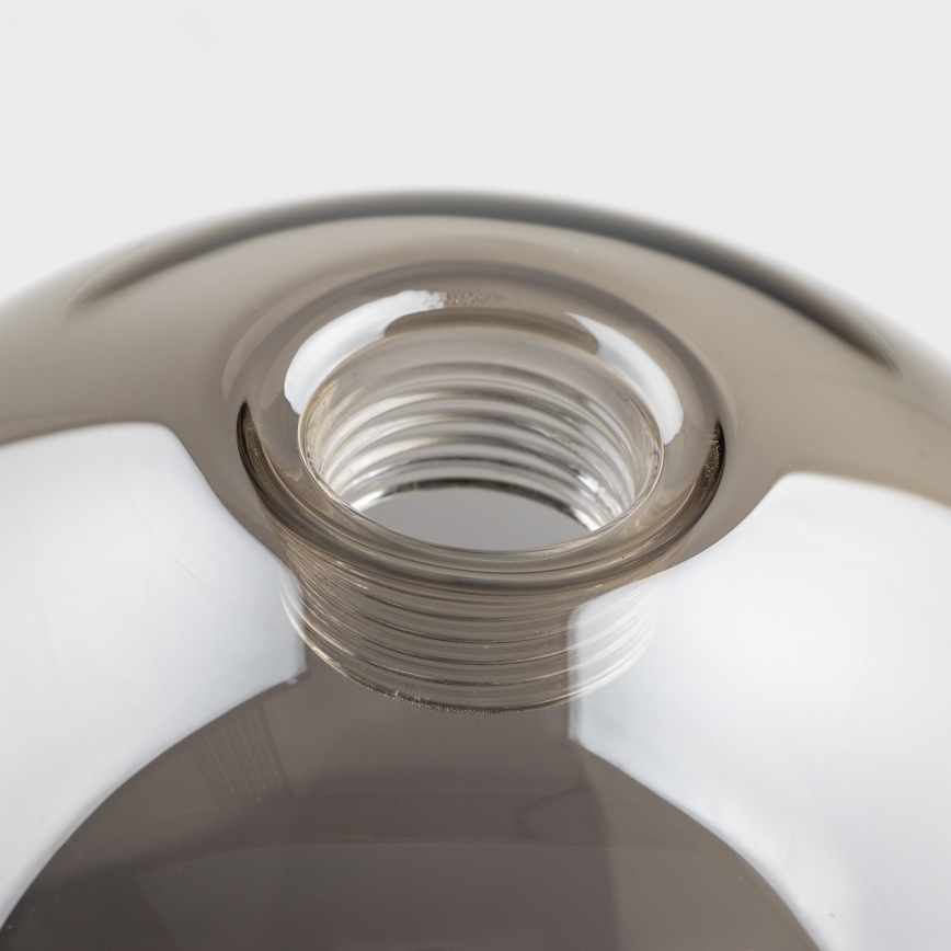 Brilagi - Ersatzglas für Hängeleuchte, Wandleuchten und Lampen MISTEL, MILLA d 12 cm rauchig