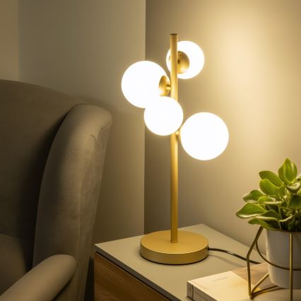 Brilagi - Ersatzglas für Hängeleuchte, Wandleuchten und Lampen MISTEL, MILLA d 8 cm weiß