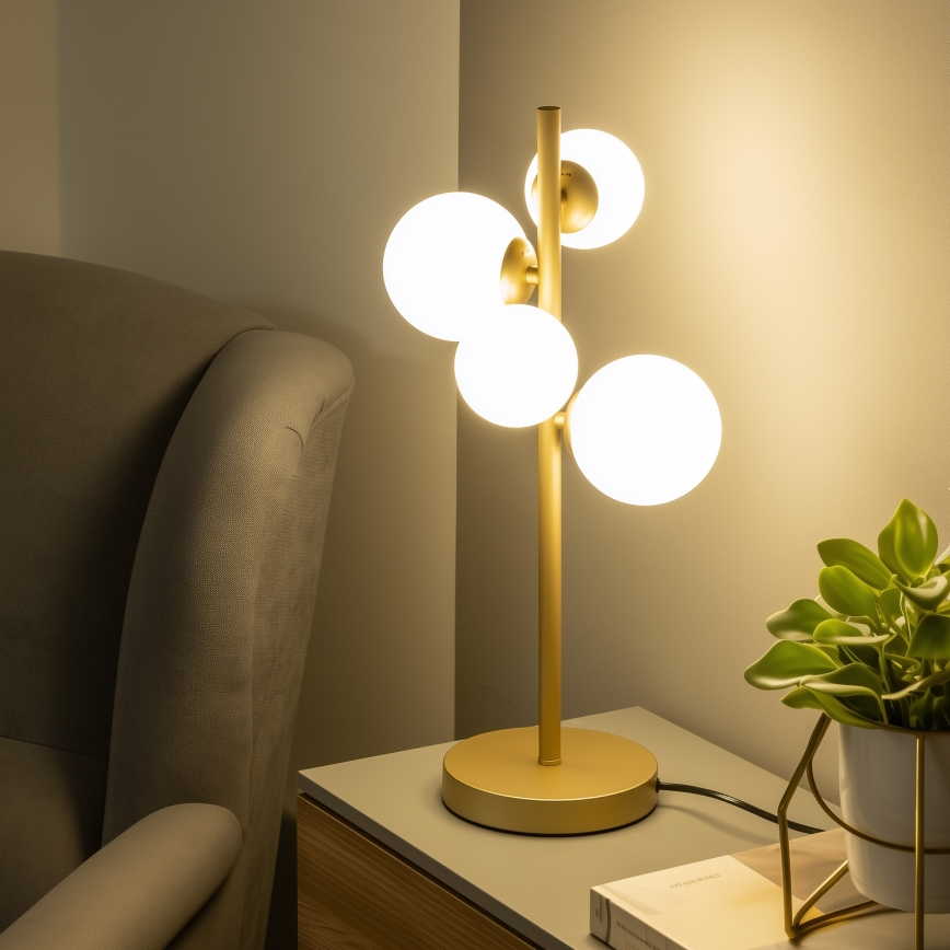 Brilagi - Ersatzglas für Hängeleuchte, Wandleuchten und Lampen MISTEL, MILLA d 8 cm weiß