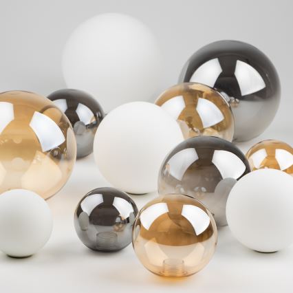 Brilagi - Ersatzglas für Hängeleuchte, Wandleuchten und Lampen MISTEL, MILLA d 8 cm weiß