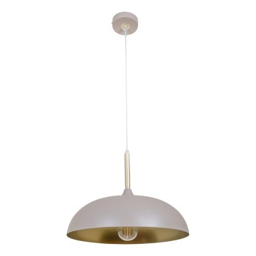 Brilagi - Hängeleuchte ABRAHAM 1xE27/60W/230V d 35 cm beige