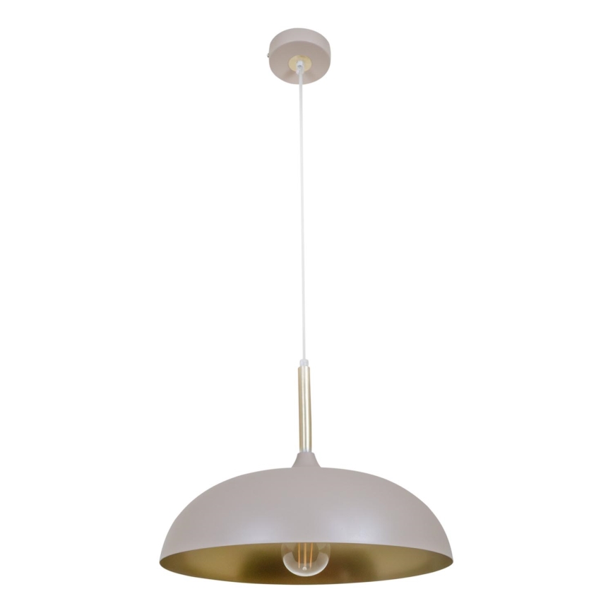 Brilagi - Hängeleuchte ABRAHAM 1xE27/60W/230V d 35 cm beige
