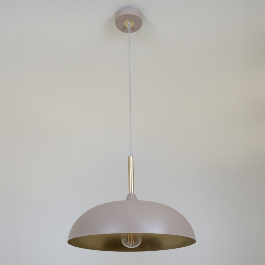 Brilagi - Hängeleuchte ABRAHAM 1xE27/60W/230V d 35 cm beige