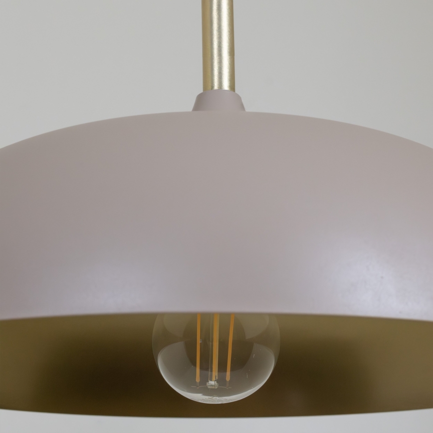 Brilagi - Hängeleuchte ABRAHAM 1xE27/60W/230V d 35 cm beige