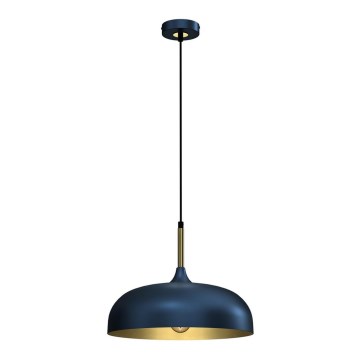 Brilagi - Hängeleuchte ABRAHAM 1xE27/60W/230V d 35 cm blau