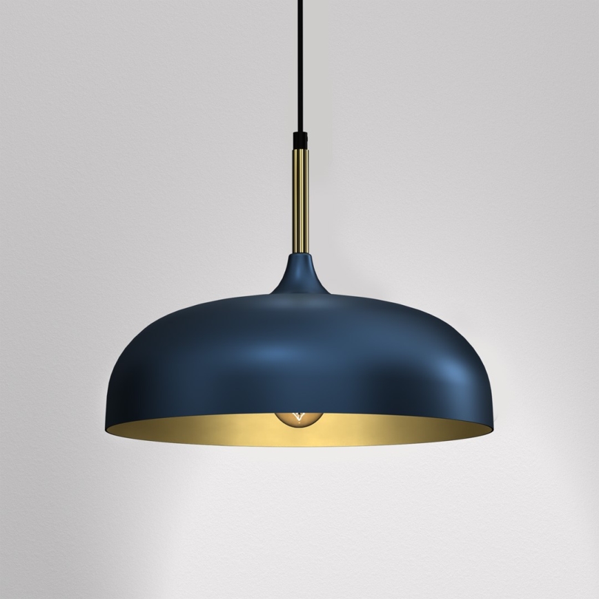 Brilagi - Hängeleuchte ABRAHAM 1xE27/60W/230V d 35 cm blau