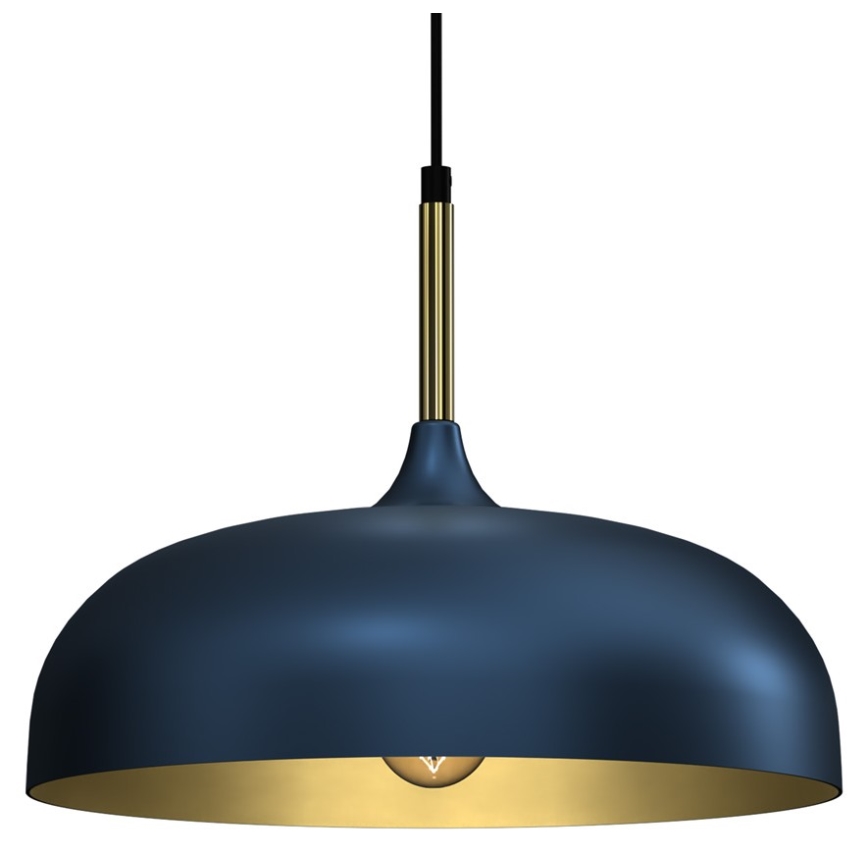 Brilagi - Hängeleuchte ABRAHAM 1xE27/60W/230V d 35 cm blau