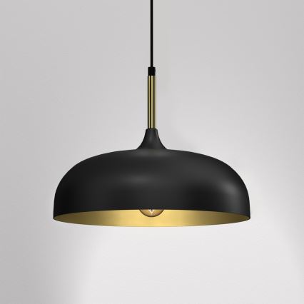 Brilagi - Hängeleuchte ABRAHAM 1xE27/60W/230V d 35 cm schwarz