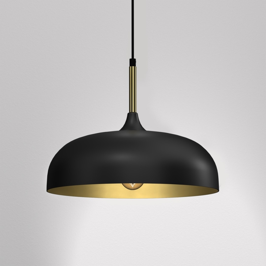 Brilagi - Hängeleuchte ABRAHAM 1xE27/60W/230V d 35 cm schwarz
