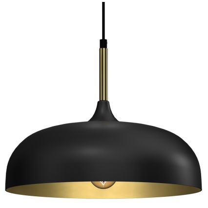 Brilagi - Hängeleuchte ABRAHAM 1xE27/60W/230V d 35 cm schwarz