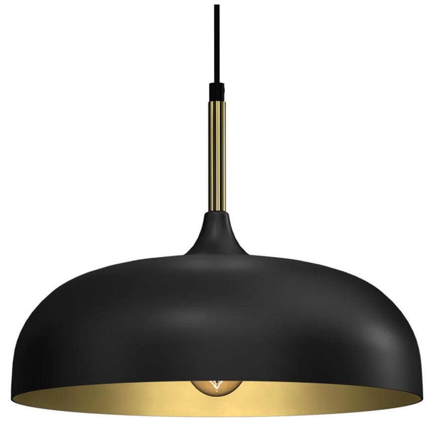 Brilagi - Hängeleuchte ABRAHAM 1xE27/60W/230V d 35 cm schwarz