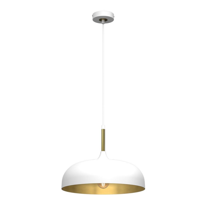 Brilagi - Hängeleuchte ABRAHAM 1xE27/60W/230V d 35 cm weiß