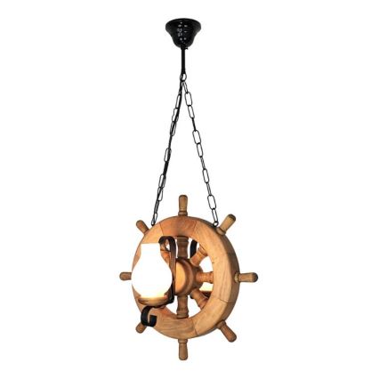 Brilagi - Hängeleuchte an Kette TIMONA 2xE14/40W/230V Buche