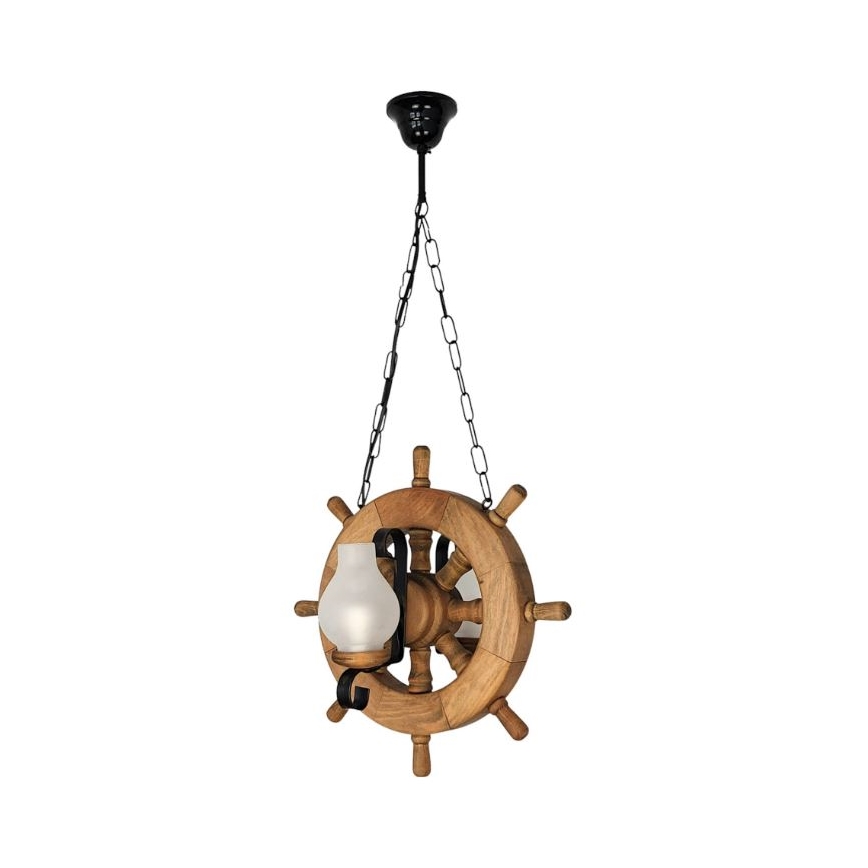 Brilagi - Hängeleuchte an Kette TIMONA 2xE14/40W/230V Buche