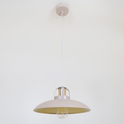 Brilagi - Hängeleuchte FLAMENGO 1xE27/60W/230V beige