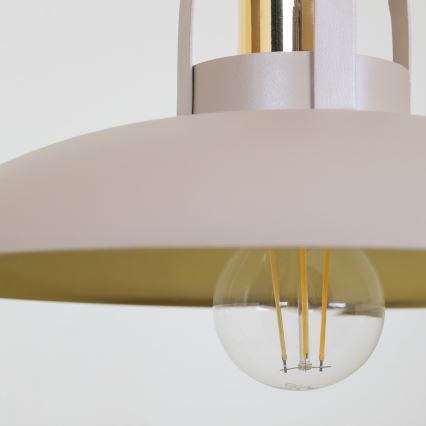 Brilagi - Hängeleuchte FLAMENGO 1xE27/60W/230V beige